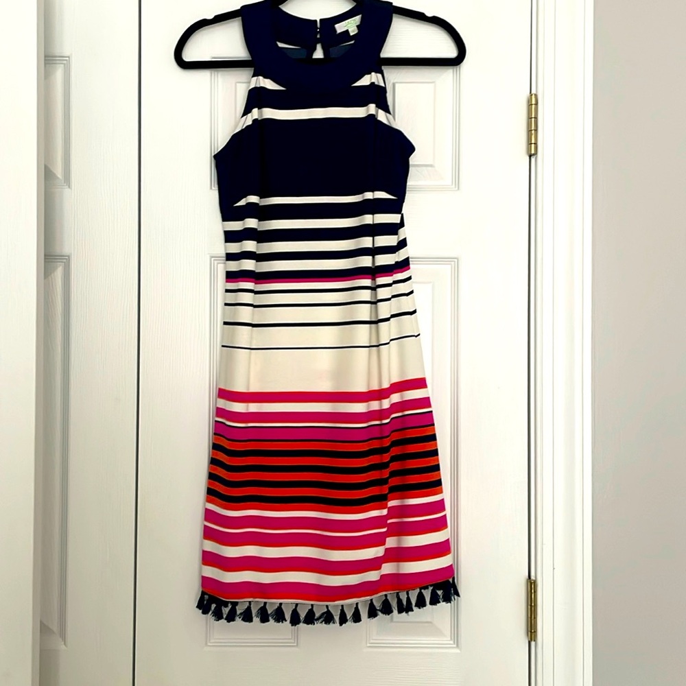 JADE Melody Tan Halter Dress - Size S